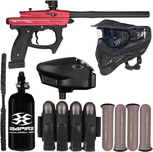 Miniatura 4 de Action Village HK Army SABR Vendetta Kit de paquete de pistola de paintball Estaño Polvo/Negro