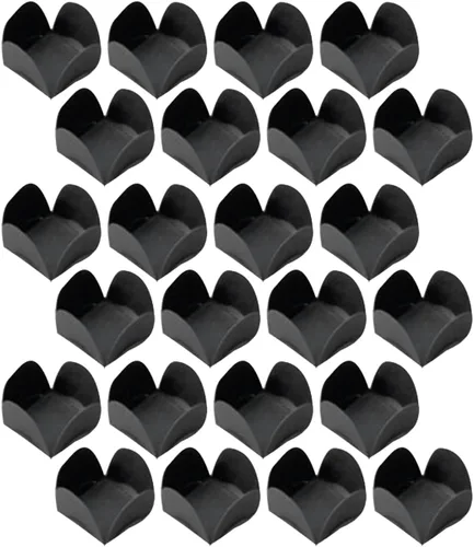 200 unidades de envoltorios de trufas de chocolate para tazas de caramelo bandeja de grado alimenticio para tartas de papel para cumpleaños, boda,