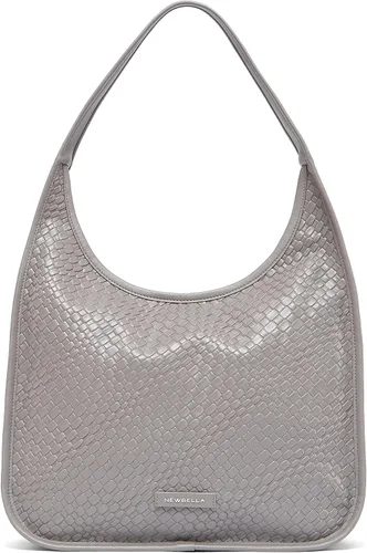 Miniatura 28 de NEWBELLA Bolso Hobo para mujer - Bolso de hombro y bandolera de cuero sintético, bolso de mano espacioso para el trabajo y uso diario