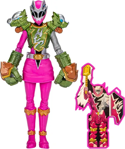Power Rangers Dino Fury Smash Armor Pink Ranger, figuras de acción de Power Rangers de 6 pulgadas son un gran regalo para niños y niñas a partir de
