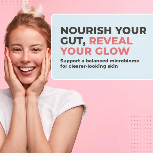 Miniatura 9 de Nature's NutriWave PrimeBiome - Gomitas probióticas – Mezcla a base de plantas con inulina, melena de león, jengibre y más, sin OMG, sin