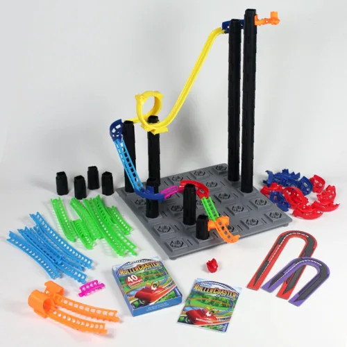 Miniatura 6 de ThinkFun Roller Coaster Challenge STEM Juguete y juego de construcción para niños y niñas de 6 años en adelante - Finalista del Juego del Año de TOTY