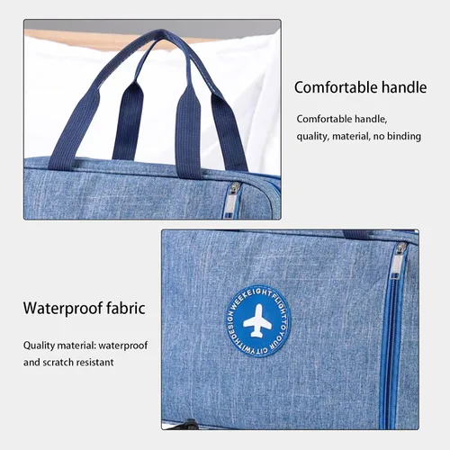 Miniatura 5 de Bolsa de viaje para gimnasio, bolsa de hombro para la noche, bolsa de entrenamiento de separación húmeda y seca, bolsa de fitness de mano con un