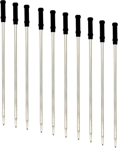Miniatura 4 de Gullor Ballpoint Pen Refills, Pack of 10, Length 116 mm, Black Ink