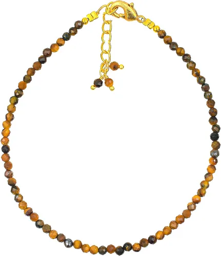 Miniatura 10 de TGH Pulsera de cuentas naturales con piedras preciosas microfacetadas, joyería para ella, cristales curativos energéticos de piedra natal, cadena