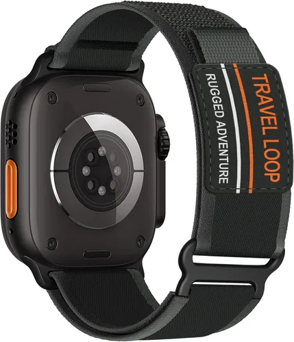 Miniatura 35 de ALMNVO - Correa unisex Trail Loop de nailon resistente para Apple Watch Ultra/2 de 1.92, 1.77, 1.73, 1.65, 1.61, 1.57, 1.49 pulgadas, para Apple