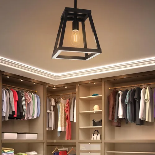 Miniatura 5 de Feit Electric ST19 - Bombilla LED Edison vintage, equivalente a 60 W, regulable, luz cálida 2100 K, 400 lúmenes, bombillas de filamento recto