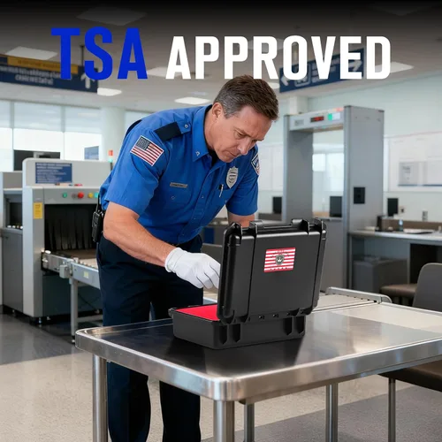 Miniatura 6 de Kinghardcase Estuche para Armas para Pistolas Aprobado por la TSA Estuche de Viaje para Armas de Fuego Estuche Duro para Pistola Glock Estuche