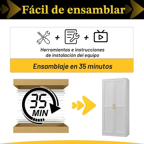 Miniatura 7 de SteeLoong - Gabinete de despensa de cocina, gabinete de almacenamiento de metal blanco de 71" con puertas y 4 estantes ajustables, gabinete