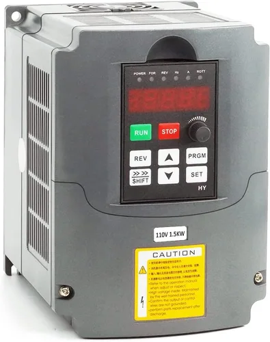 Miniatura 11 de VFD de 110 V de entrada, 2.2 KW, 3 hp, unidad de frecuencia variable, inversor convertidor CNC, para control de velocidad de motor de 3 fases de 110