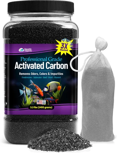 Miniatura 18 de Carbón activado de alta calidad, carbón de acuario para filtro de pecera, medios de filtro de acuario, carbón granulado para peceras, carbón