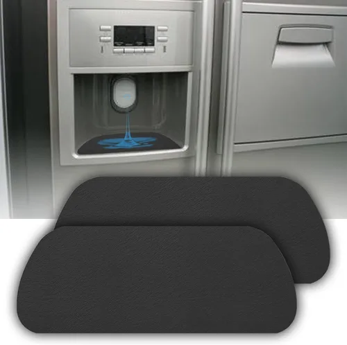 Colector de goteo de refrigerador recortable para dispensador de agua de refrigerador, bandeja absorbente de goteo, almohadilla absorbente para