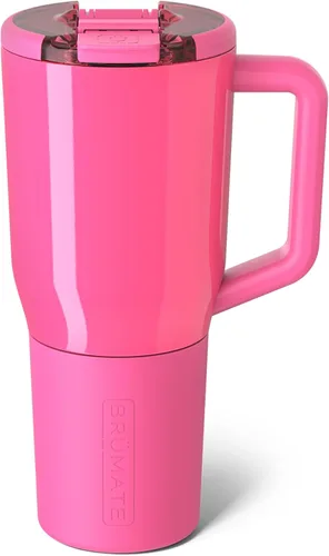 Miniatura 21 de BrüMate Müv – Taza de café térmica de 25 onzas, 100% a prueba de fugas, con asa y tapa, taza de café de acero inoxidable para viaje, taza de café