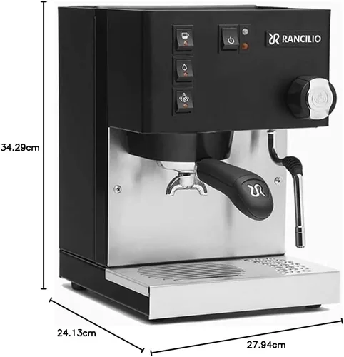 Miniatura 5 de Máquina de Espresso Rancilio Silvia, Negra Negro