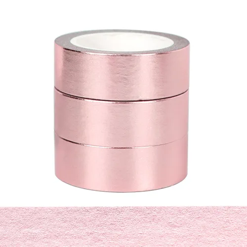 Miniatura 9 de NatSumeBasics 3 Cintas Washi Arcoíris Metálicas Cintas de Enmascarar 32 pies x 0.6 pulgadas. Cintas Washi de Papel Metálico para Manualidades 3