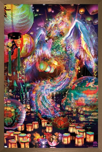 Miniatura 16 de Trends International Jumbie - Póster de pared de Phoenix, 14.72 x 22.37 pulgadas, versión enmarcada plateada Versión con marco plateado