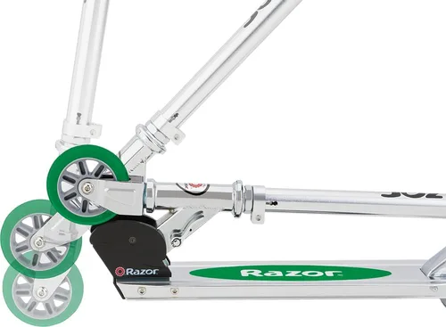 Miniatura 7 de Razor A Patinete para niños - Ligero, plegable, marco de aluminio y manillar ajustable Verde