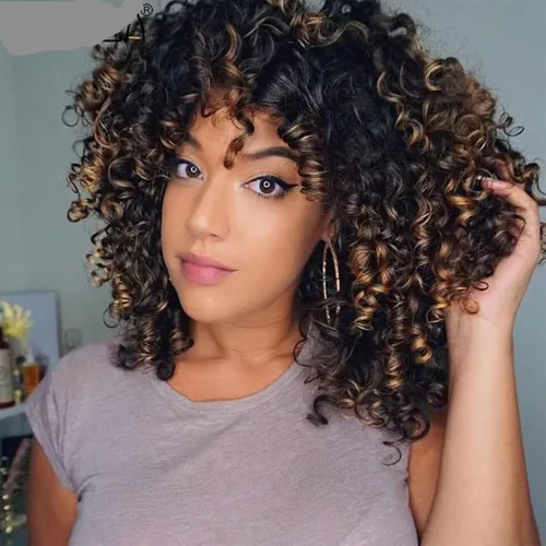 Miniatura 14 de 7 paquetes de cabello rizado de ganchillo GoGo de 6 pulgadas, pelo corto, para mujeres, rizos de playa, trenzas de ganchillo de torsión profunda