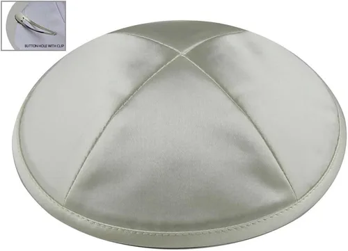 Miniatura 7 de Zion Judaica Deluxe Satin Kippot Bulk Packs Kippas o Kippa Individual Incluye Clips Kipa Gratis
