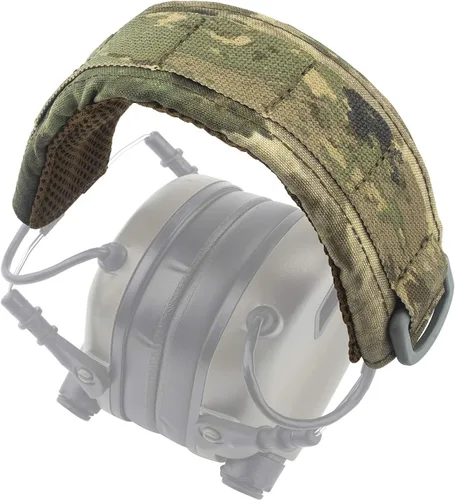 Miniatura 16 de funda de audífonos de diadema. Apta para cualquier accesorio táctico de audífonos Multicam Black