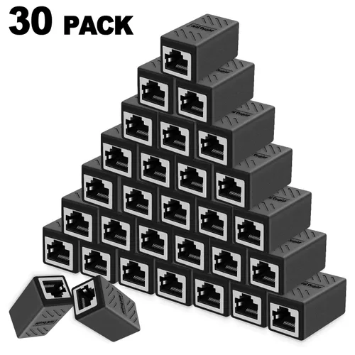 Miniatura 2 de Y.D.F Acoplador RJ45 impermeable IP68, acoplador Ethernet de cobre puro blindado, acoplador Gigabit IP68 impermeable Ethernet al aire libre conector
