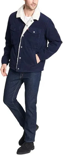 Miniatura 2 de Levis - Chaqueta de pana de sherpa estilo camionero para hombre