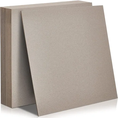 Miniatura 10 de 20 Piezas Tablero para Libros, Tablero de Encuadernadores Cartón Prensado Tablero para Libros de Diseño Kraft Hojas de Cartón Prensado de Servicio