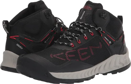 Miniatura 7 de KEEN Nxis Evo - Botas de senderismo impermeables de altura media para hombre, Imáncobalto brillante