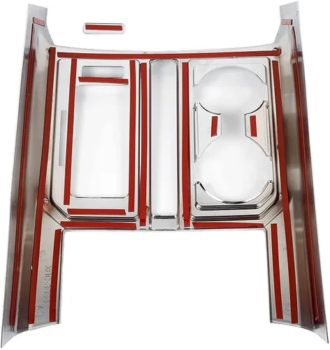 Miniatura 4 de Linskip Cubierta del panel de cambio de engranajes compatible con accesorios Ford F150 2015 2016 2017 2018 2019 2020 Ford F150 2015 2016 2017 2018