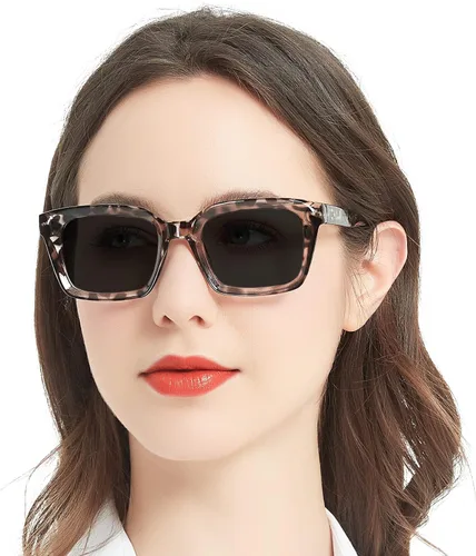 Miniatura 13 de MARE AZZURO Gafas de Lectura para Mujeres con Protección UV Lentes de Sol 50 75 100 125 150 175 200 225 250 275 300 325 350 375 400 (Negro, 1.50)