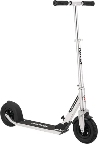 Patinete Razor A5 Air Kick para niños de 8+ años - Plataforma extra larga, ruedas neumáticas de goma de 8", plegable, manillar antitraqueteo, para