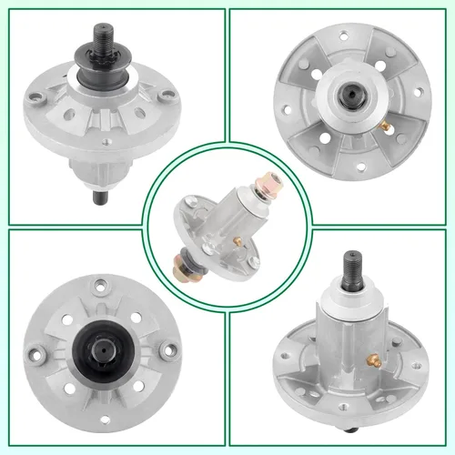 Miniatura 5 de Conjunto de cortacésped para eje John Deere D140, D100-D160 LA100-LA165 X110 X120 y X140 GY20454, GY20867, GY20962 Oregon 82-359 Raisman 80-12-041