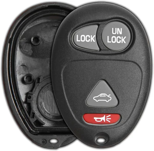 keylessoption sólo el caso Keyless Entry Remote Key Fob Shell, Negro