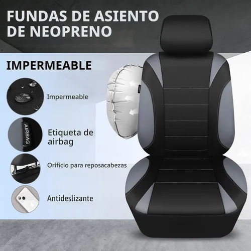 Miniatura 4 de CAR PASS Fundas de Asiento de Coche Impermeables Juegos Completos, Fundas de Asiento de Ajuste Universal para Coches, Juego de Fundas de Asiento