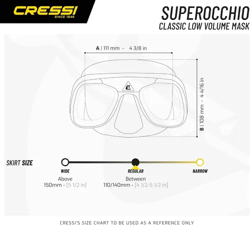 Miniatura 5 de Cressi Máscara de apnea Superocchio
