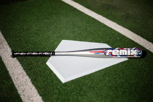 Miniatura 2 de Rawlings Bat de béisbol juvenil Remix USA Caída de -10 Barril de 2 ¼’ 1 pieza de aluminio