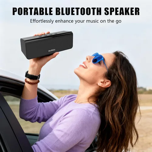 Miniatura 7 de Musibaby Altavoz Bluetooth pequeño, regalos para mujeres, madres, mamá, esposa, ella, altavoces portátiles impermeables inalámbricos con sonido