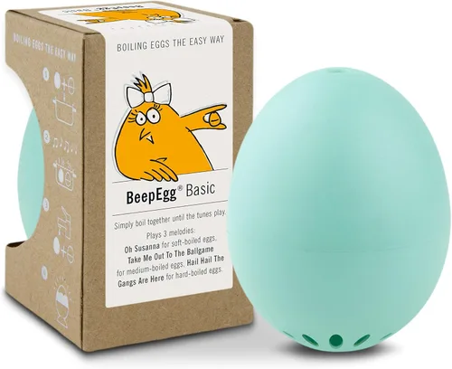 Miniatura 8 de Brainstream Beepegg - Temporizador de huevo básico, rojo