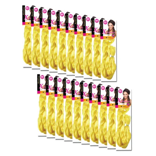 Miniatura 34 de Realistic Trenza original X-Pression 84 pulgadas 100% Kanekalon (paquete de 3, 1) M-61XPRES84