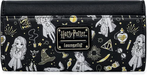 Miniatura 2 de Loungefly Harry Potter Magical Elements - Cartera de piel sintética con estampado Multi