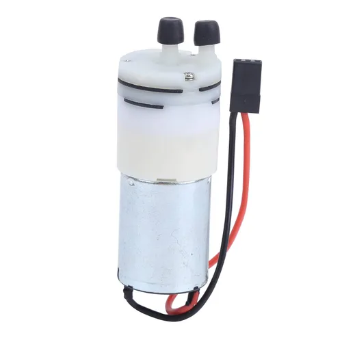 Miniatura 7 de Bomba de refrigeración por agua, bomba utilitaria portátil 370 con conectores metálicos para motores de barcos RC y sistemas ESC