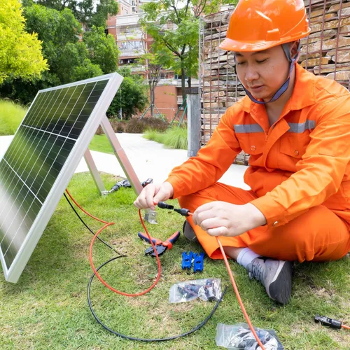 Miniatura 8 de Conector de Panel Solar, Kit de Herramientas de Crimpado Solar de 60 Piezas para Conectar Alambre de Cable de Panel Solar, Kit de Conectores Solares