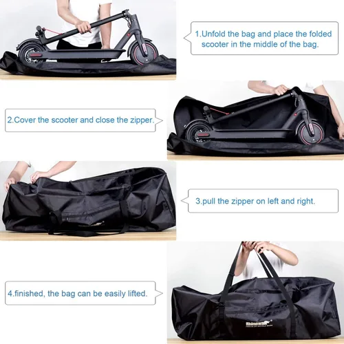 Miniatura 4 de Rhinowalk Plegable Scooter Eléctrico Bolsa de Transporte para XIAOMI Mijia M365 Impermeable Portátil E-Scooter Bolsa de Almacenamiento Cubierta