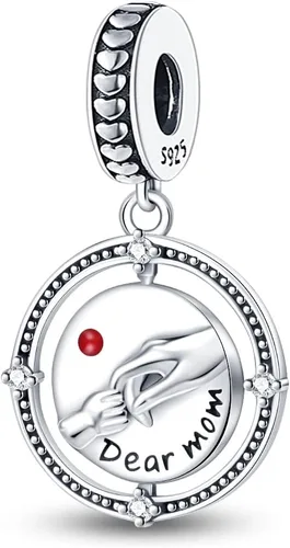 Pandach 925 Sterling Silver Charms for Bracelets Necklace with 5A CZ Stones Dangle Pendant Bead Jewelry Beads Gifts for Women