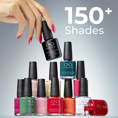 Miniatura 9 de CND Vinylux - Esmalte de uñas marrón de larga duración, color resistente al brillo y al astillado, 0.5 onzas líquidas Toffee Talk #428