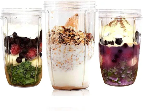 Miniatura 4 de Nutribullet Tapa abatible con taza alta de 32 onzas, compatible con licuadoras Nutribullet 600W 900W