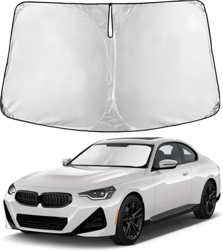 Miniatura 153 de Econour Parasol para parabrisas compatible con Honda Civic 2016-2021, protector de parasol plegable para ventana, bloquea los rayos UV y mantiene tu
