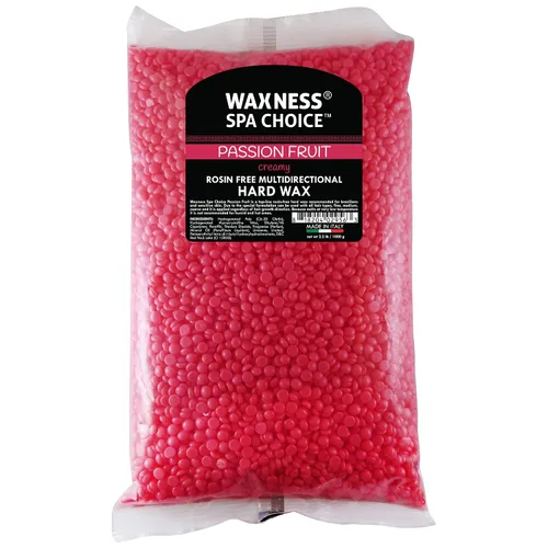Miniatura 2 de Waxness Spa Choice - Cera dura multidireccional sin colofonia, maracuyá, 2.2 libras (2.2 lbs, 2 unidades)