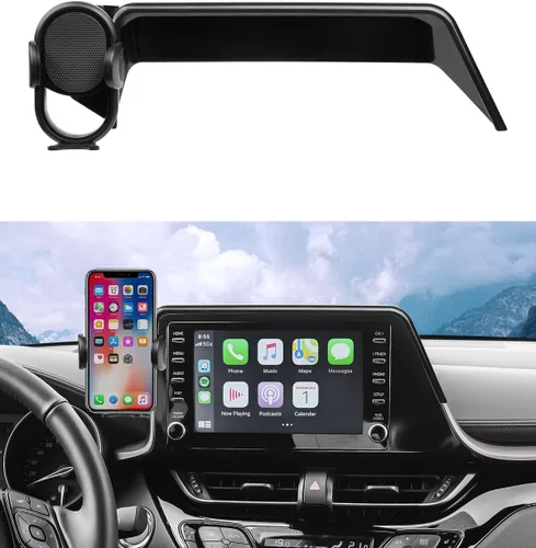 Miniatura 10 de Autorder Soporte de teléfono para automóvil para Accesorios Toyota RAV4 2019-2025 Montaje de Teléfono pantalla de 7/8 pulgadas Soportes de teléfono