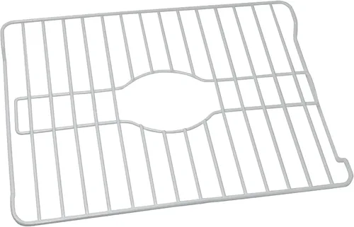 Miniatura 19 de Better Houseware Protectores de fregadero para fregadero de cocina, rejilla protectora de metal, 12 x 10.25 x 1 pulgadas, tapete negro